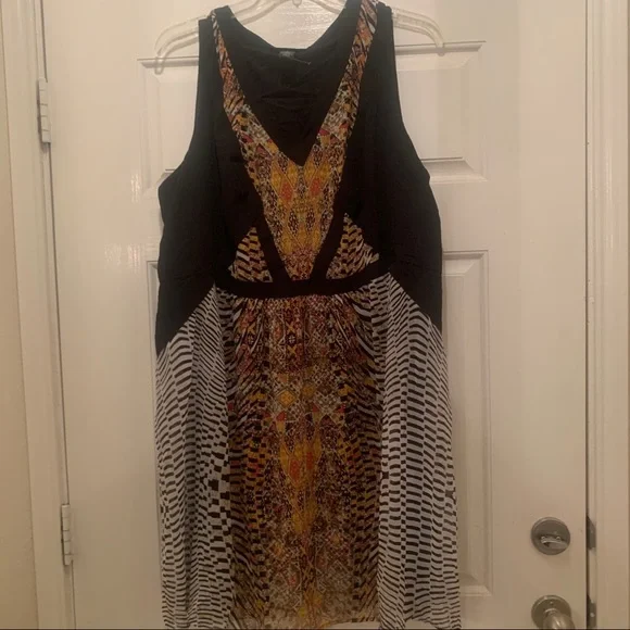 Lane Bryant Multicolor Sun Dress - Picture 7 of 8